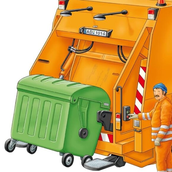 Ravensburger Frame Puzzles - Waste Collection (35 Pieces) New Sealed Age 4+ - Picture 10 of 16